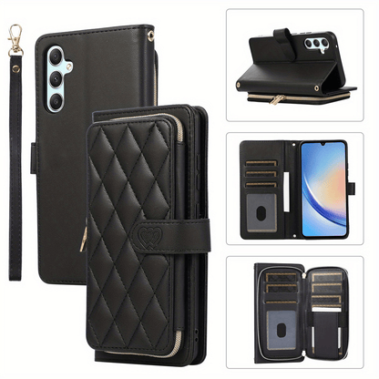 Crossbody Wallet Case for Samsung Galaxy A26 A36 A56 A16 A55 A35 A15 A54 A25 A73