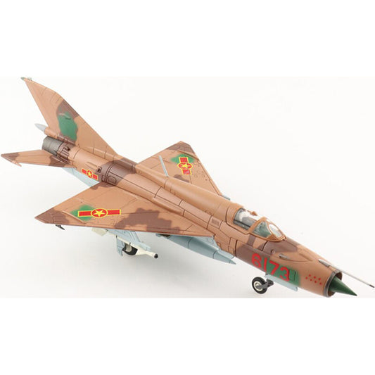 HM 1/72 MiG 21 fighter model MIG-21PMF No.6173 Vietnam 1979