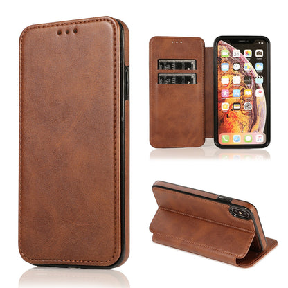 Wallet PU Leather Flip Phone Case for iPhone 17 Plus Pro Max Air/16/15/Samsung