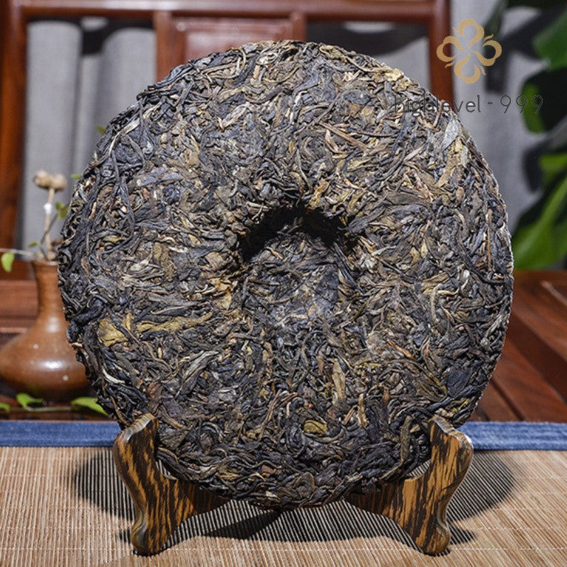 357g Raw Puer Tea Cake Yibang Yunnan Mountain Grown Fresh Spring Aroma Tea