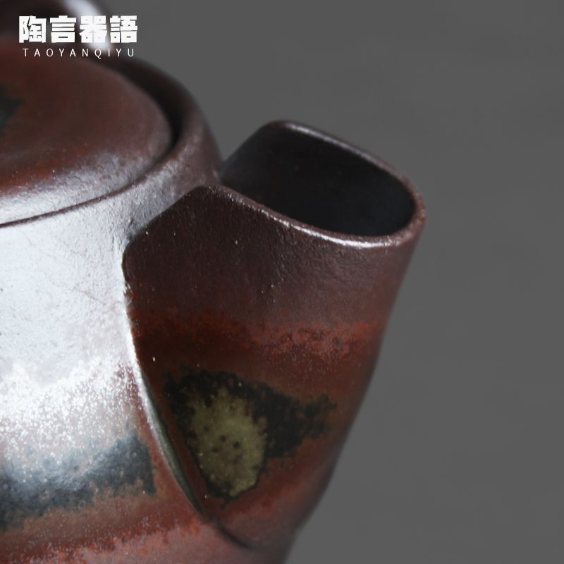 180ml Yixing Ceramic Tea Pot Tea Pot Kung Fu Tea Set Retro Handmade Crafts China