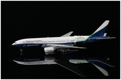 1:400 JC Wings BOEING 777-200 Eco Demonstrator Passenger Airplane Diecast Model