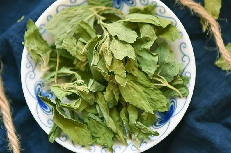 Organic Spearmint Leaf Dried Peppermint Herbal Menthae Makes A Healthy Tea