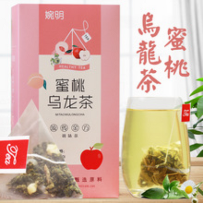 70g 3.5g*20 bags peach oolong tea white peach peach tea dried apple flavored tea