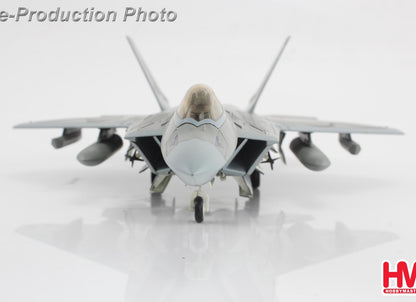 1:72 HM Lockheed F-22 Raptor Edwards AFB, 2022 Fighter Diecast Aircraft Model