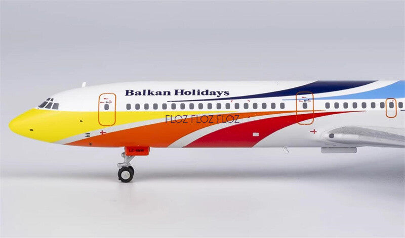 NG Models Balkan Holidays Airlines TU-154M LZ-HMW 1:400 Aircraft Pre-built Model