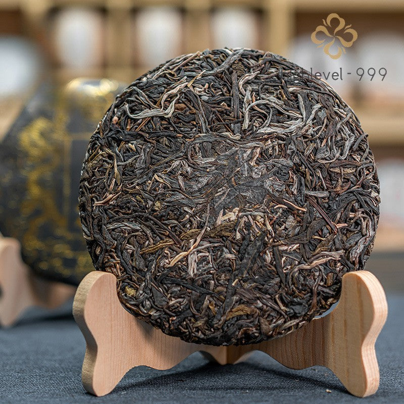 200g Raw Puer Tea Cake Mansong Yunnan Big Tree Compressed Sheng Puer Tea