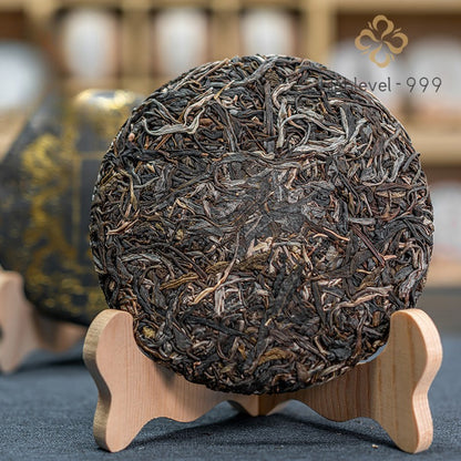 200g Raw Puer Tea Cake Mansong Yunnan Big Tree Compressed Sheng Puer Tea
