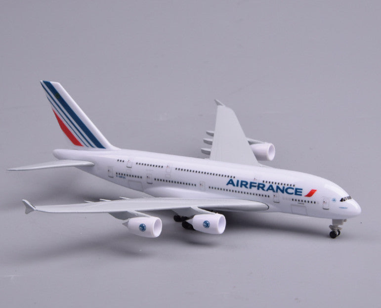 20CM AIR FRANCE AIRBUS A380 Passenger Aircraft Plane Diecast Airplane Model