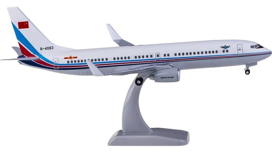1:200 Hogan PLAAF BOEING 737-800 Passenger Airplane ABS Plastic Aircraft Model