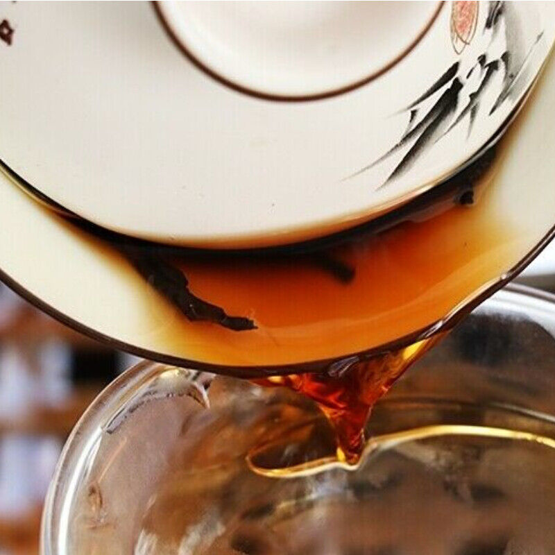 Ba Jiao Ting Li Ming 7590 Yunnan Qizibing Tea Aged Puer Tea Cake 357g Ripe