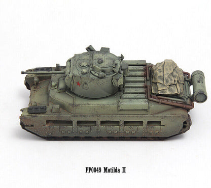S-Model 1/72 PP0049 Matilda Ⅱ Tank Soviet Model Static Replica Finished Model