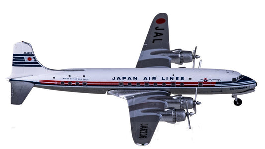 1:400 AeroClassics JAPAN AIR LINES Douglas DC-6 Passenger Airplane Diecast Model