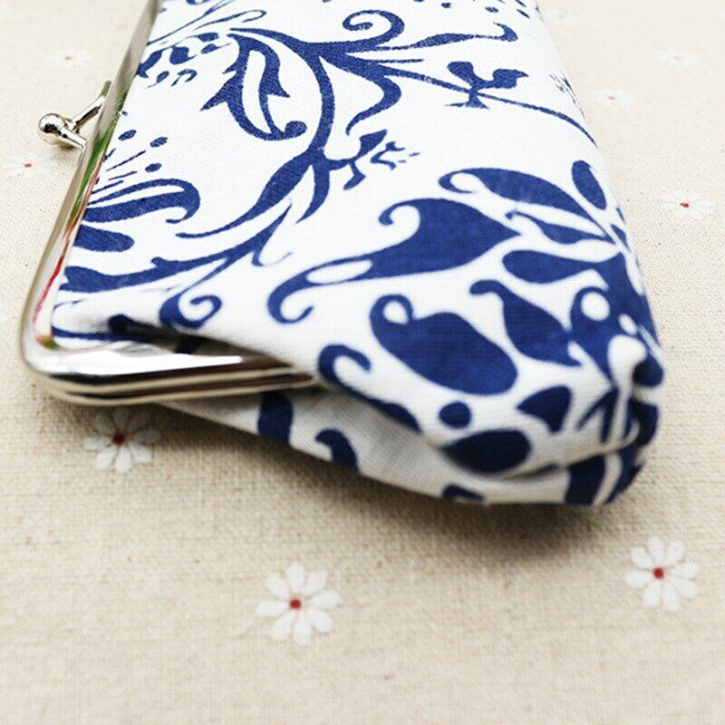 Women National Wallet Card Coin Money Purses Hasp Printing Creative Bags Vintage