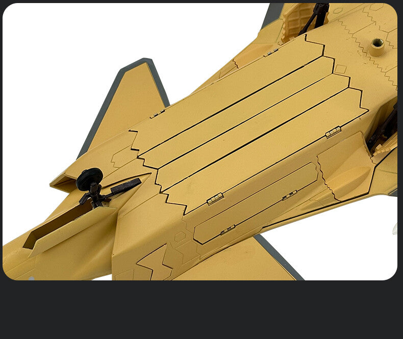 46CM 1:45 J-20S Stealth Fighter Jet Airplane Diecast Military Aircraft Model