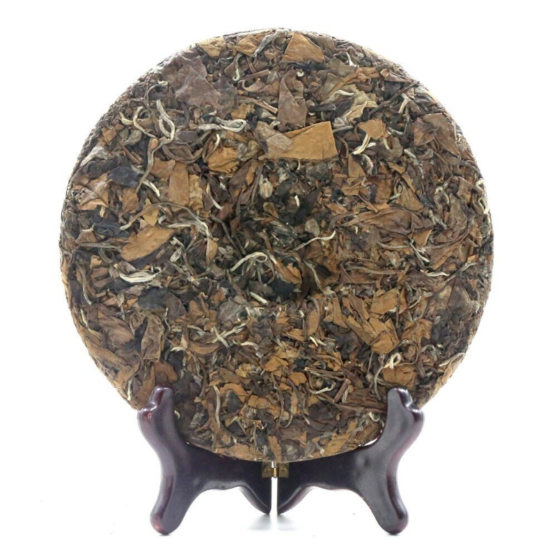 Shuanghe CHinese White Tea Old Bai Cha Tea Leaf Cake 300g Health Drink