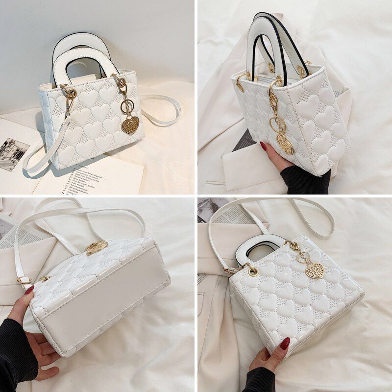 Classic Bag Heart-shaped Handbag Purse Crossbody Bags Totes Fashion Shoulder Bag