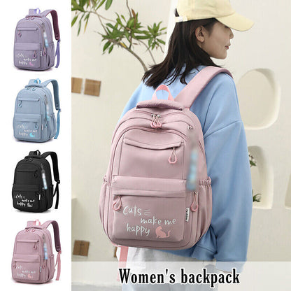 Middle School Bag for Girls Teenager Primary Student Backpack Large Capacity