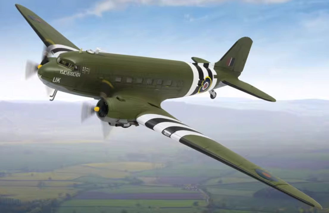 1:72 Corgi Douglas C-47 RAF England, 2015 Transport Aircraft Diecast Plane Model