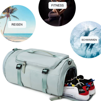 Sport Duffle Bag Canvas Travel Handbag Gym Yoga Luggage Bags Backpack Women Men