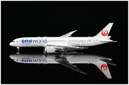 1:400 JC Wings JAPAN AIRLINES Oneworld BOEING 787-9 Airplane Diecast Plane Model