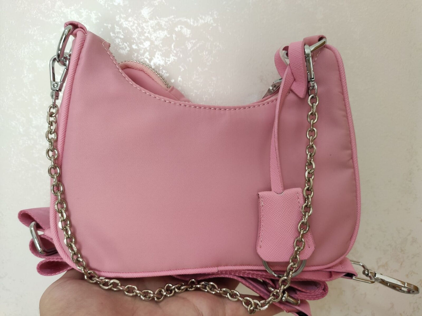 Nylon Shoulder Bag Underarm Purse Handbag Pouch Polyester Satchels Shape Bag 1PC