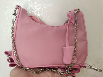 Nylon Shoulder Bag Underarm Purse Handbag Pouch Polyester Satchels Shape Bag 1PC