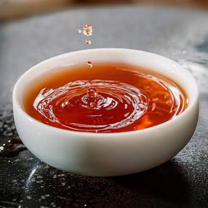 357g Tangerine Peel Puerh Ripe Tea Cake Orange Peel Pu'er Cooked Tea