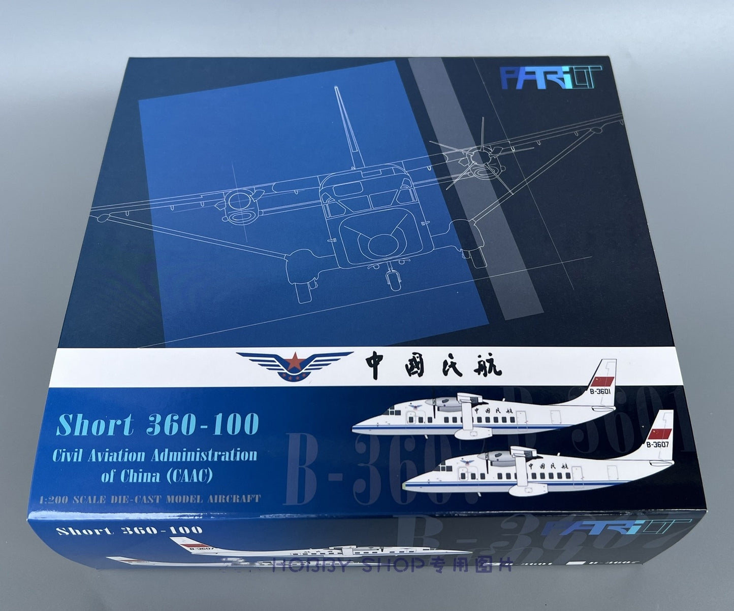 1:200 Patriot CAAC Short360 Passenger Plane Airplane Diecast Aircraft Model