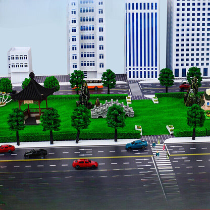 1/150 Building Model City Road Building DIY Scene Display Model Gifts