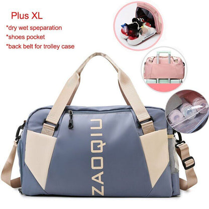 Dry Wet Gym Bag Yoga Mat Sports Bag Handbags Sport Travel Women Men Bag Shoes