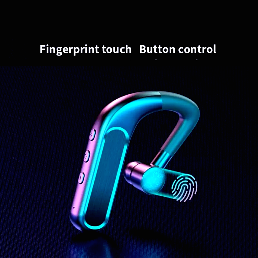Wireless Bluetooth 5.0 Earpiece Noise Cancelling Driving Trucker Headset Earbuds