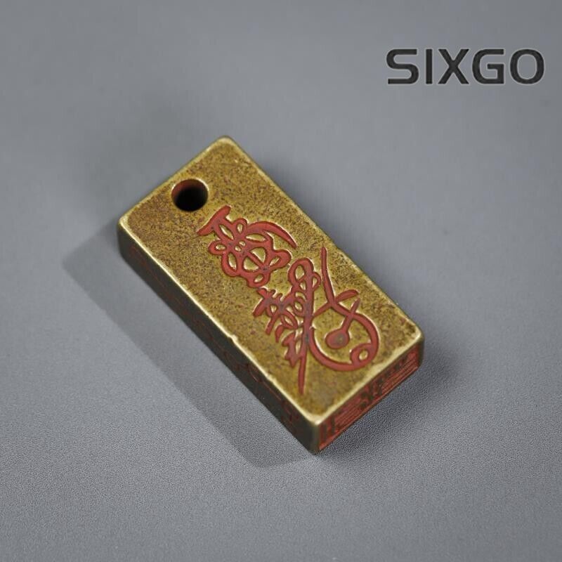 Chinese old Antique Collectible Bronze seal statue KYD6252