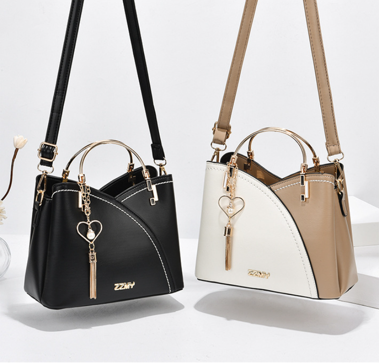Leather Satchel Handbags Women Crossbody Purse Small Shoulder Messenger Tote Bag