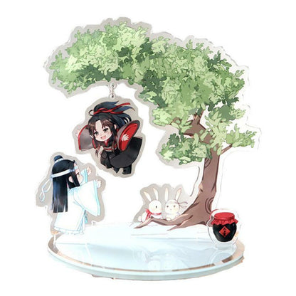 2pcs Mo Dao Zu Shi Lan WangJi Wei WuXian Acrylic Stand Figure Desktop Decor Gift