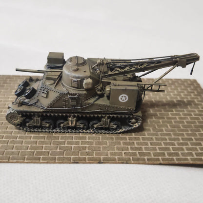 Homemade 1/72 US M31 Tank Recovery Vehicle Finished Model Ornament Toys