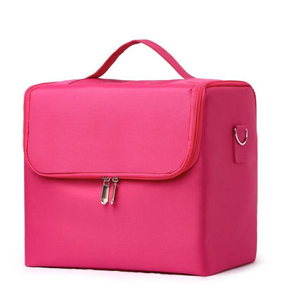 Cosmetic Bag Case Beauty Tool Bin Makeup Organizer Large Bag 20*26*28 CM Zipper