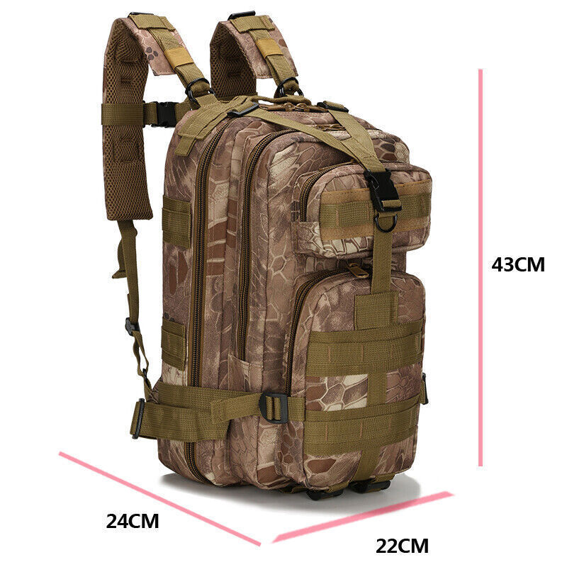Men Backpack Tactical Backpack Bag Camping Hunting Backpack Hiking Bag