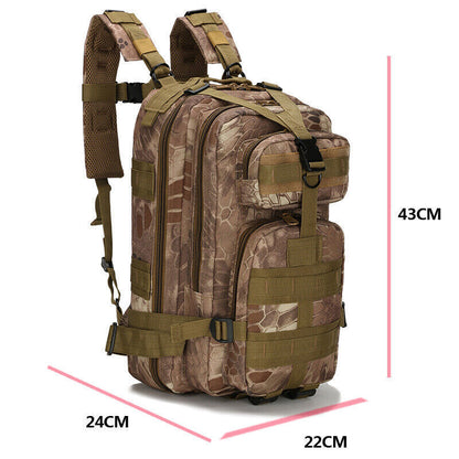 Men Backpack Tactical Backpack Bag Camping Hunting Backpack Hiking Bag