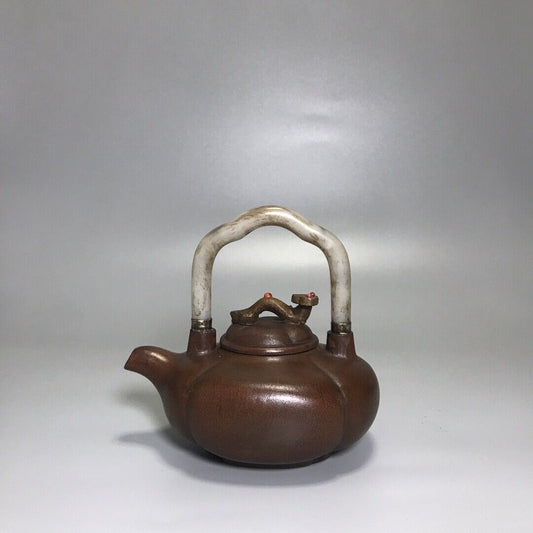 vintage chinese yixing purple clay teapot zisha ceremony teaware collection rare