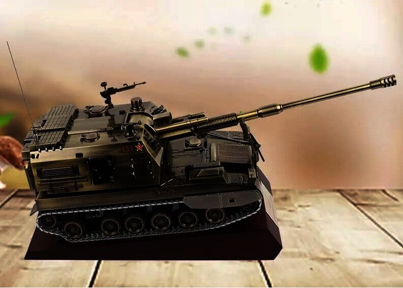 1:18 60CM PLZ-05 155MM Self-propelled Howitzer Diecast Army Military Armor Model