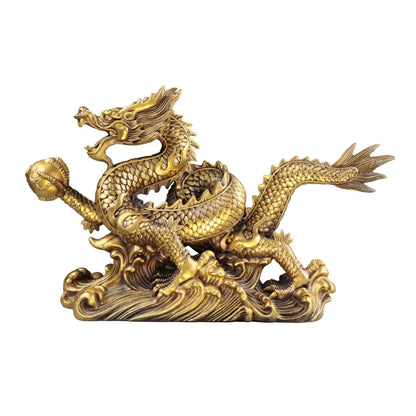 Chinese Feng Shui Dragon Statue Chinese Dragon Figurine Decor Collectibles