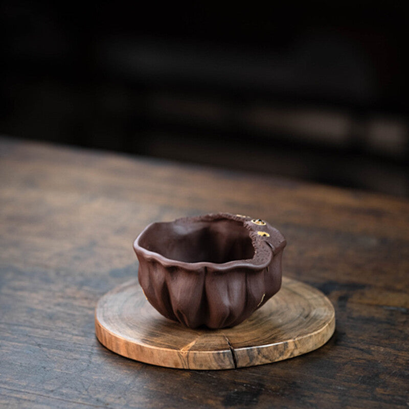 Master Tea Cup Traditional Handmade Craft Real Yixing Zisha Kungfu Teacup 110ml