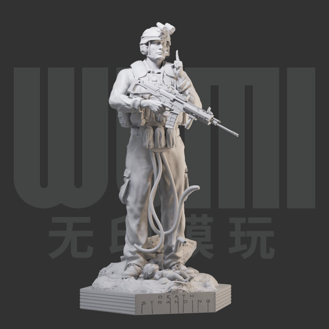 1/24 resin figure model Dead stranded male soldier Unassembled unpainted