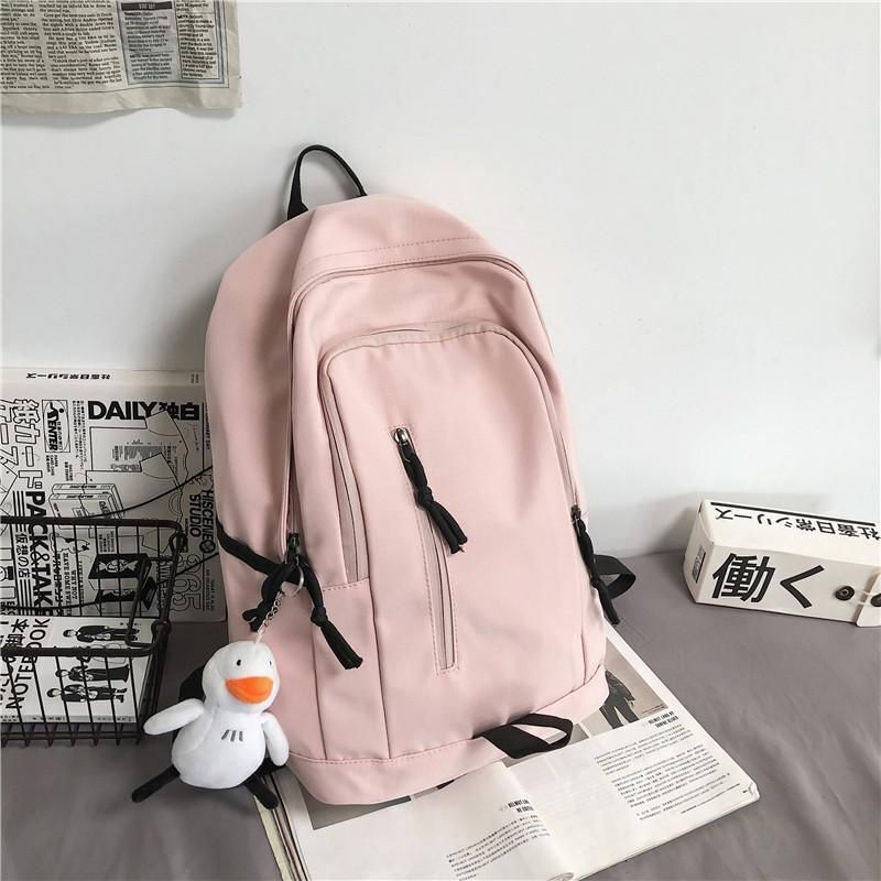 Fashion Backpack Summer Nylon School Bag Trendy Big Waterproof School 44*16*33CM