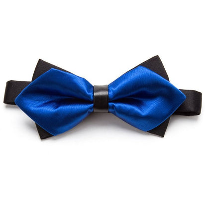 Men Ties Solid Fashion Butterfly Party Wedding Black Red Boys Girl Formal Bowtie