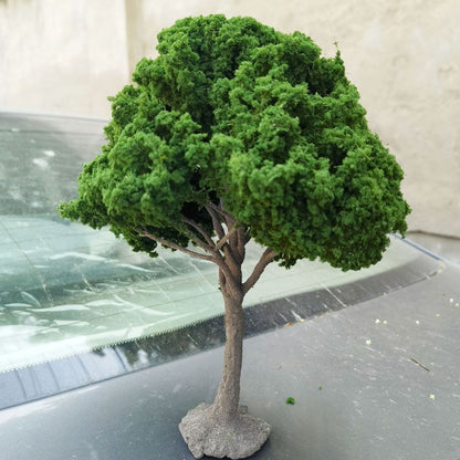 Tree Model 30cm Boutique G Scale Green Wire Military Sand Table Layout Materials