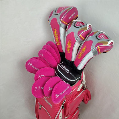 Women Clubs Complete Honma Bere S-06 4 Star Golf Club Sets Driver+fairw No Bag
