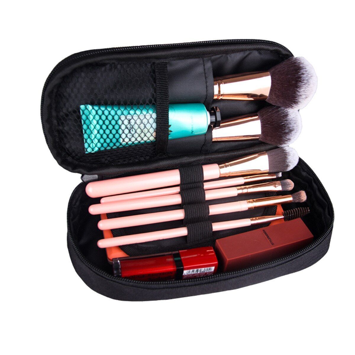 Elegant Gymnastic Art Print Cosmetic Bag Women Pencil Case Stationary Bag Canvas