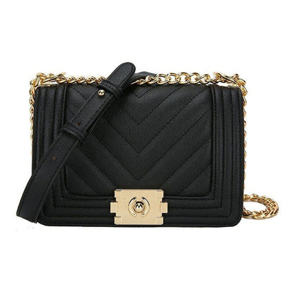 Retro Embroidery Chain Bag Handbag Shoulder Messenger Small Square Bag S/L Size